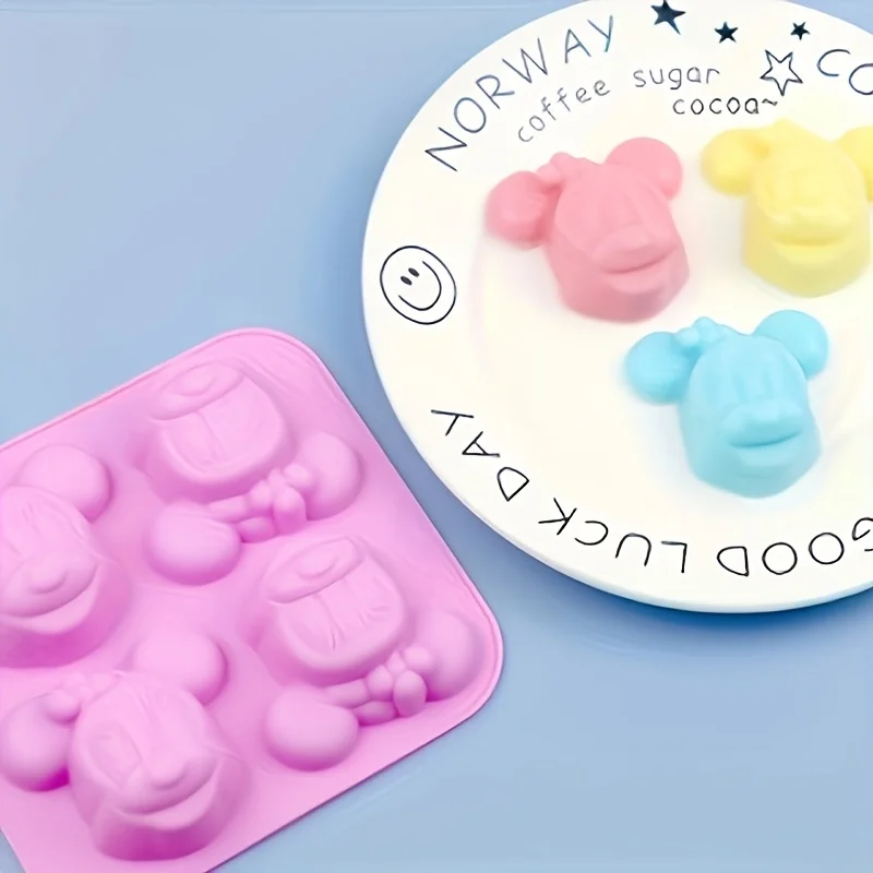 Soap Making Formula - 1pc Minnie cartoon mold, ideal for