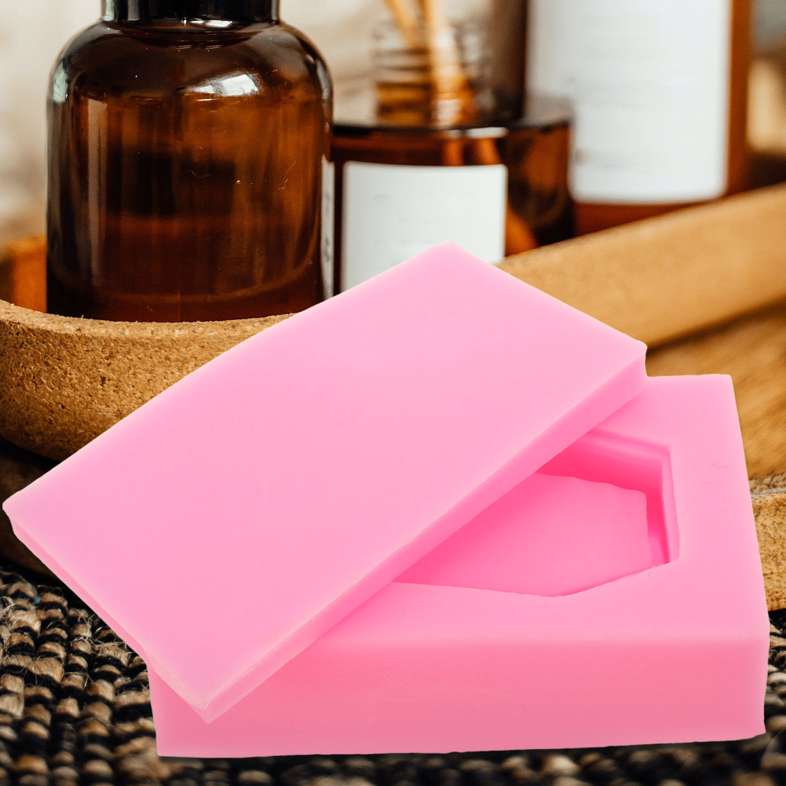Soap Making Easy - 4Pcs Coffin Cross Silicone Mold for