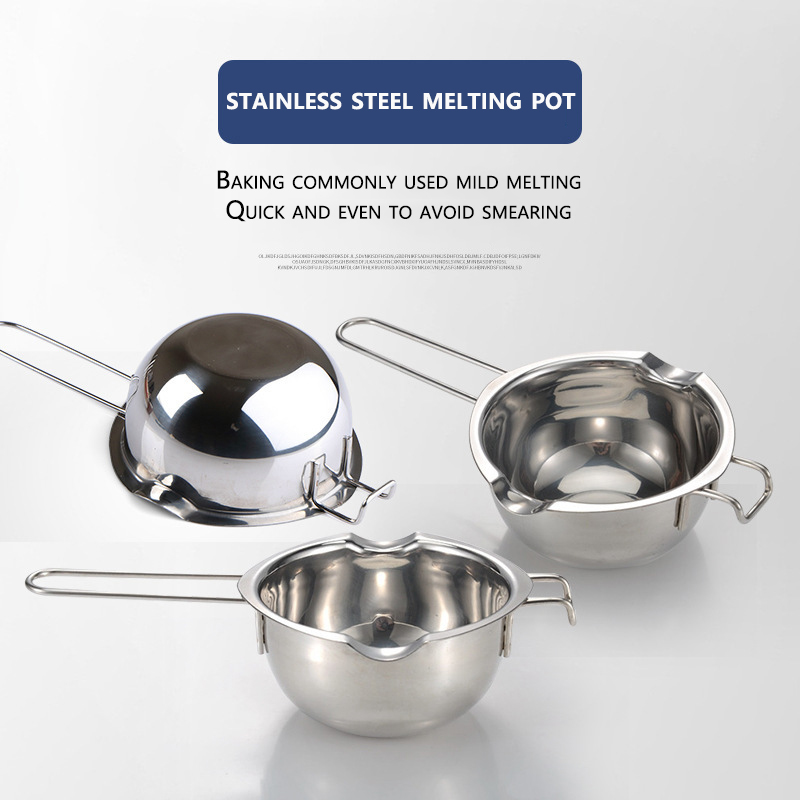 Soap Making Chemical - Stainless Steel Wax Melting Pot Long