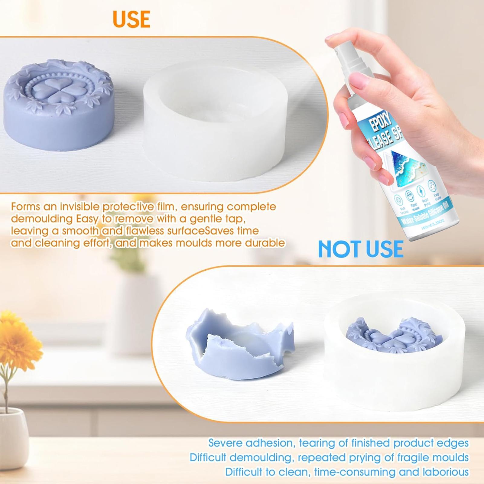 100ml Silicone Release Spray E - đánh giá và giá Soap Making Formula