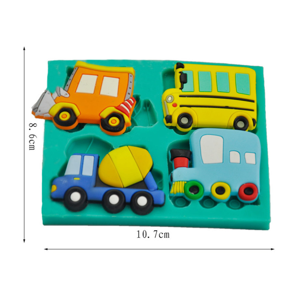 1Pcs Creative Vehicle Silicone - đánh giá và giá Soap Making Easy