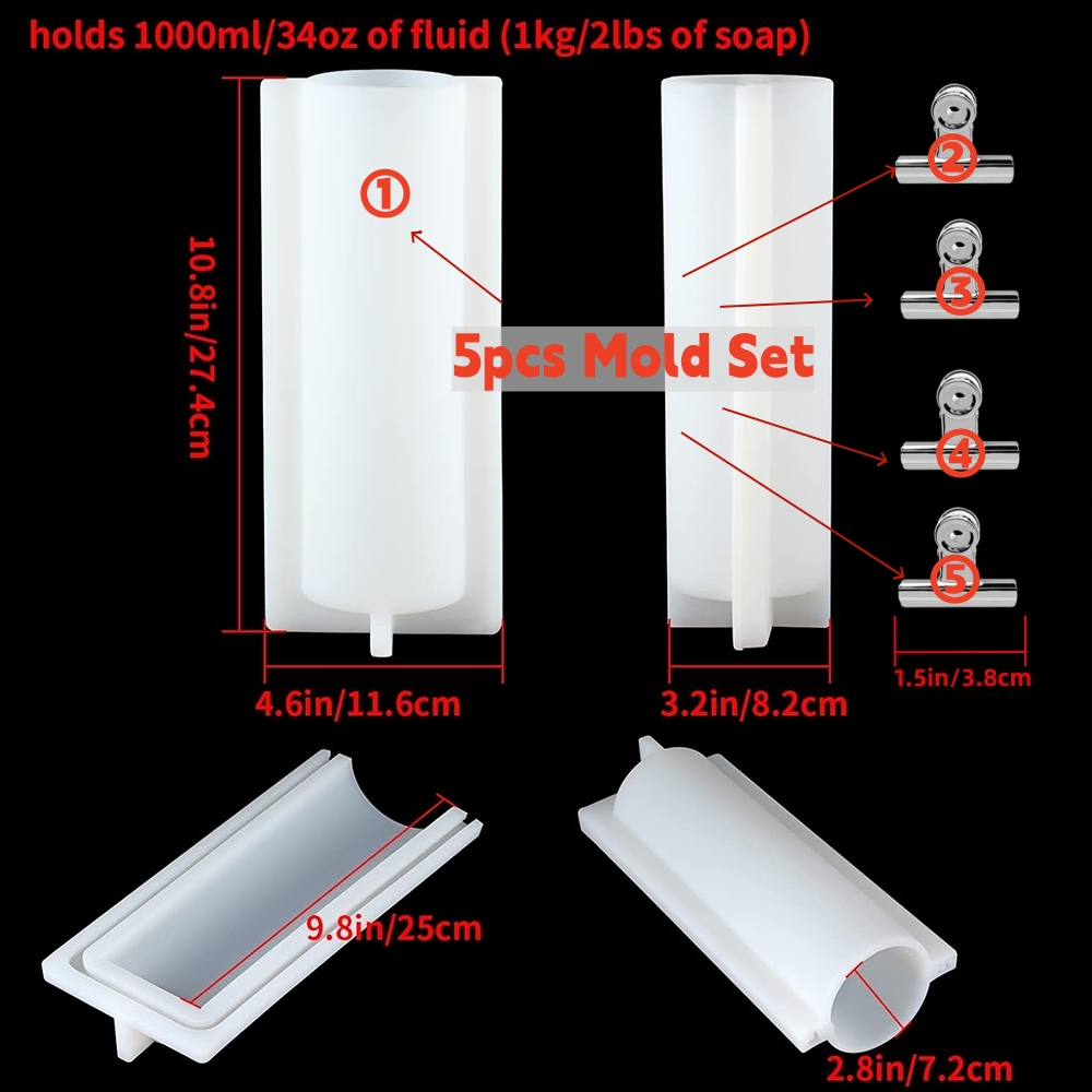 Big Cylinder Tube Soap Mold wi - đánh giá và giá Soap Making Youtube