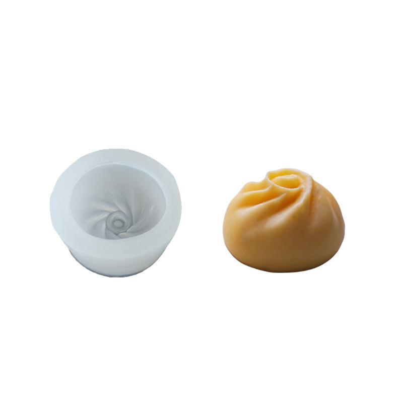 3D Cute Dumpling Baozi Silicon - đánh giá và giá Soap Making Easy