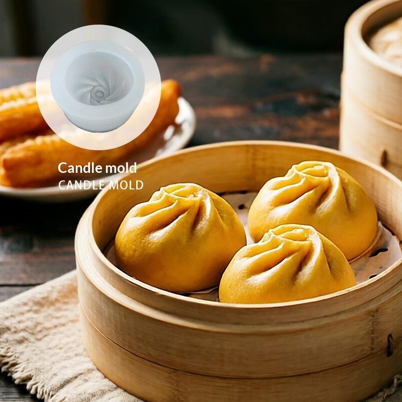 3D Cute Dumpling Baozi Silicon - đánh giá và giá Soap Making Easy