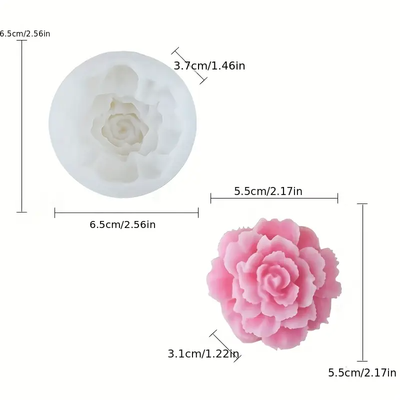 1 Realistic 3D Carnation Flowe - đánh giá và giá Soap Making Easy