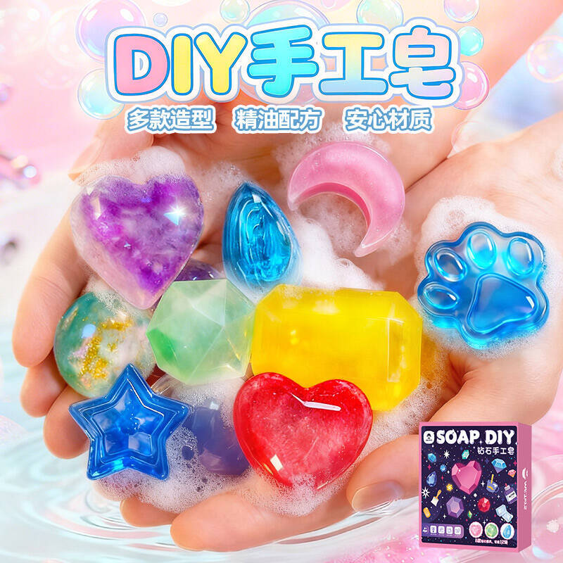 DIY Gem Shaped Soap Making Kit - đánh giá và giá Soap Making Activity For Kids