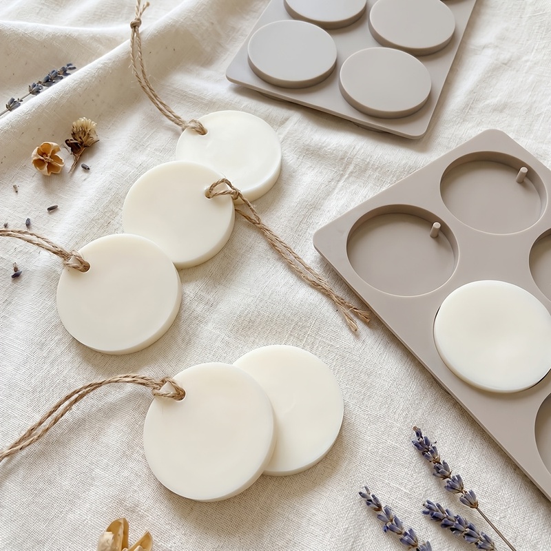 6-Cavity Round Tag Silicone Mo - đánh giá và giá Soap Making Formula