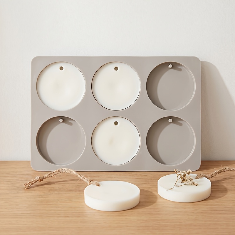 6-Cavity Round Tag Silicone Mo - đánh giá và giá Soap Making Formula