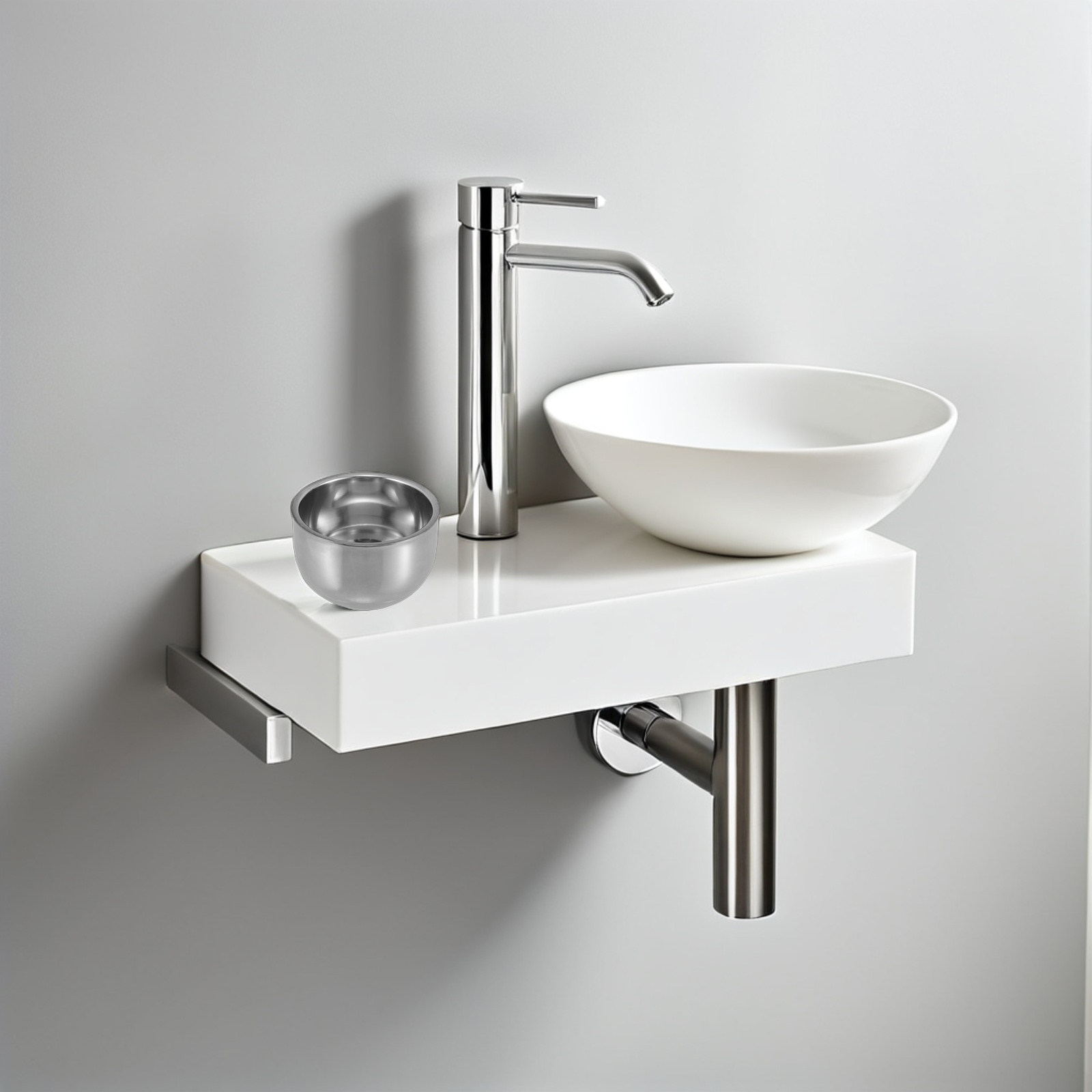 Stainless Steel Shaving Bowl D - đánh giá và giá Soap Making Easy