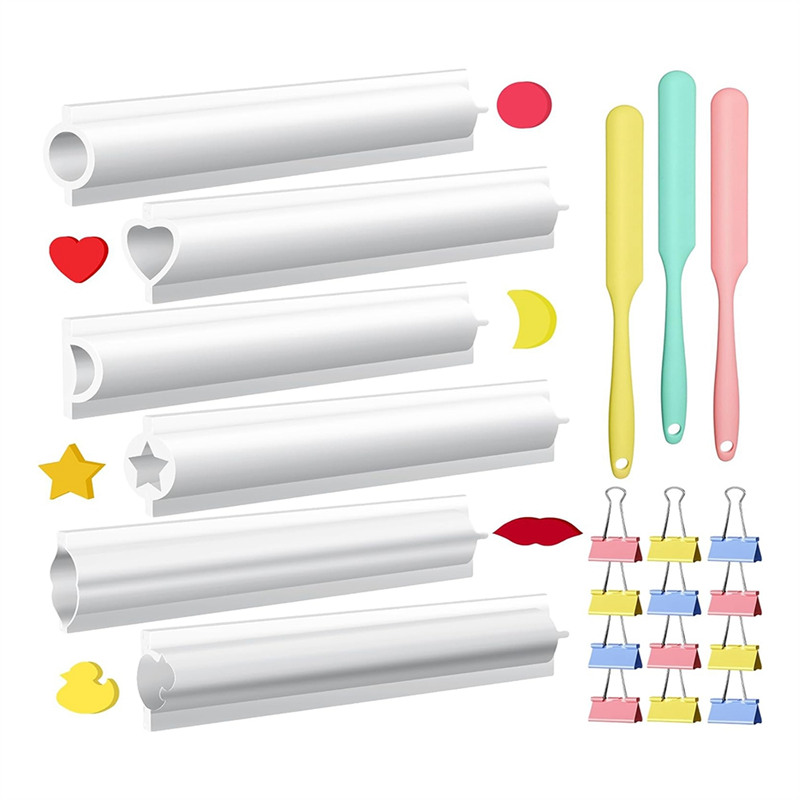 6 Piece Long Tube Silicone Mol - đánh giá và giá Soap Making Youtube