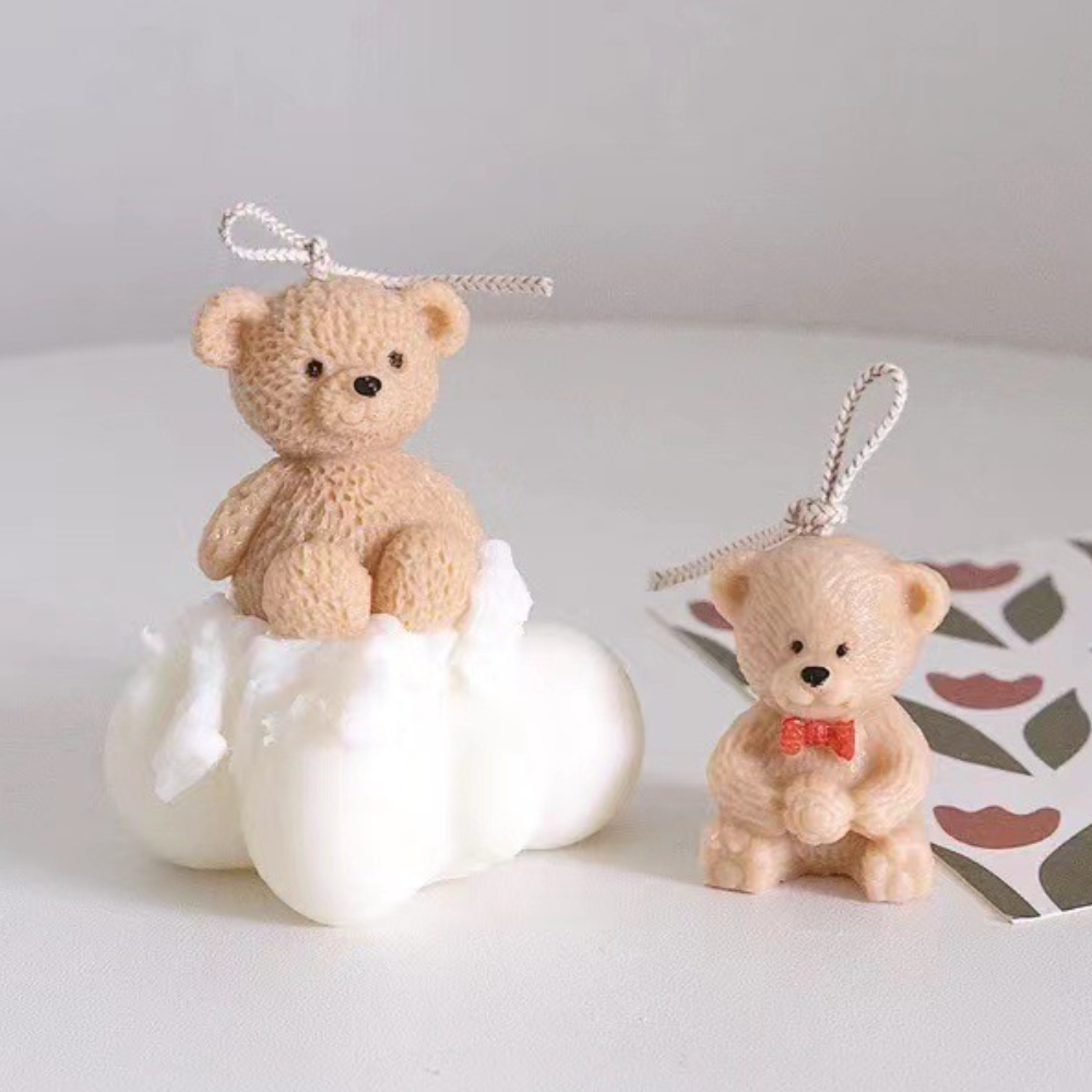Easy Demold Teddy Bear Silicon - đánh giá và giá Soap Making Easy