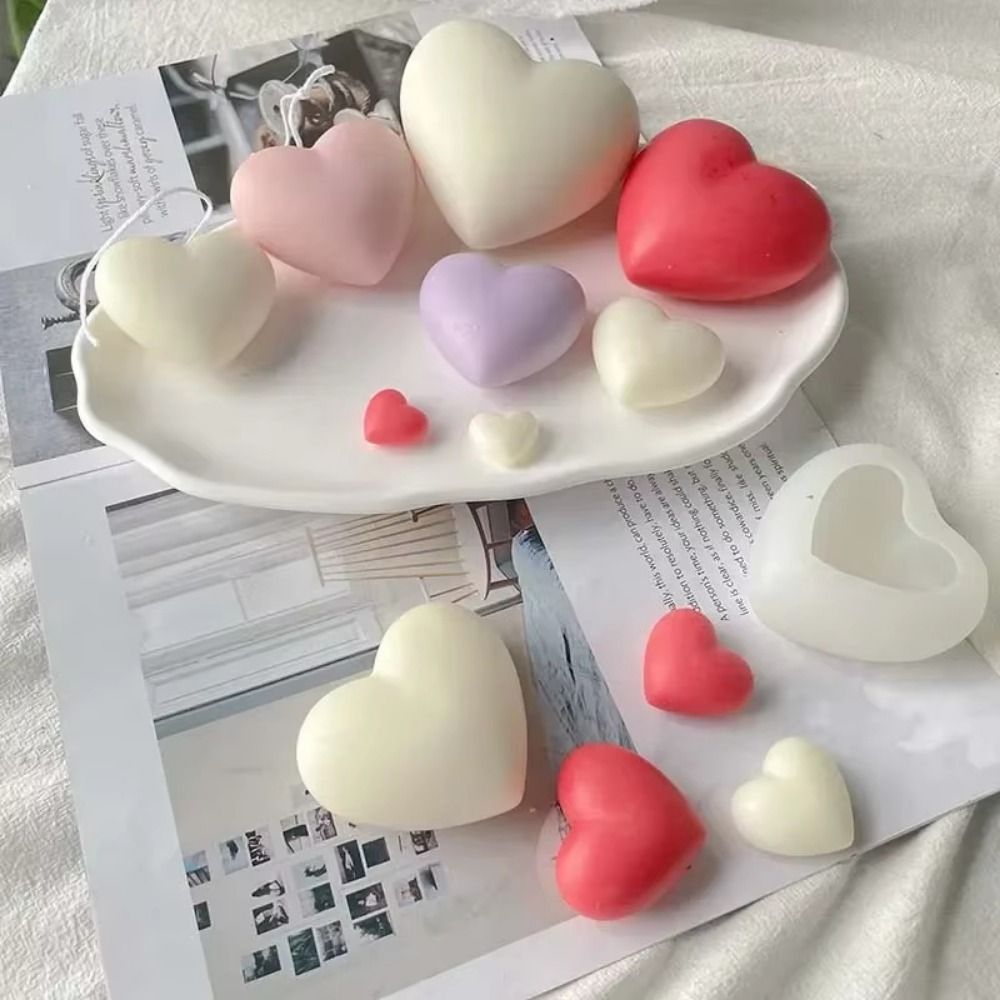 Flexible Heart Shape 3D Heart  - đánh giá và giá Soap Making Easy
