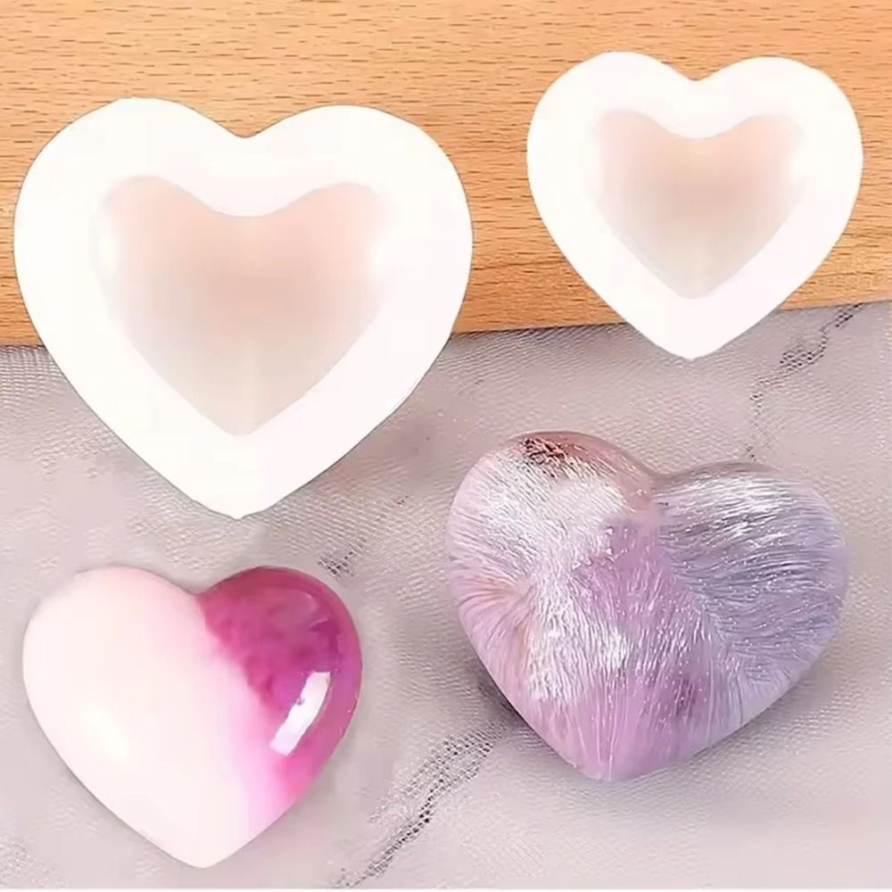 Flexible Heart Shape 3D Heart  - đánh giá và giá Soap Making Easy
