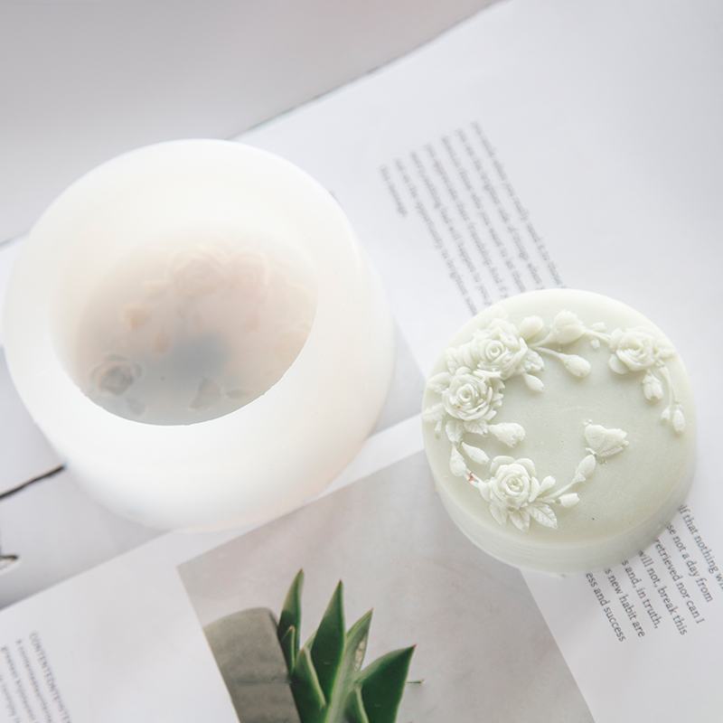 Hình Dáng Tròn Hoa Hồng Hoa Xà - đánh giá và giá Soap Making Chemical