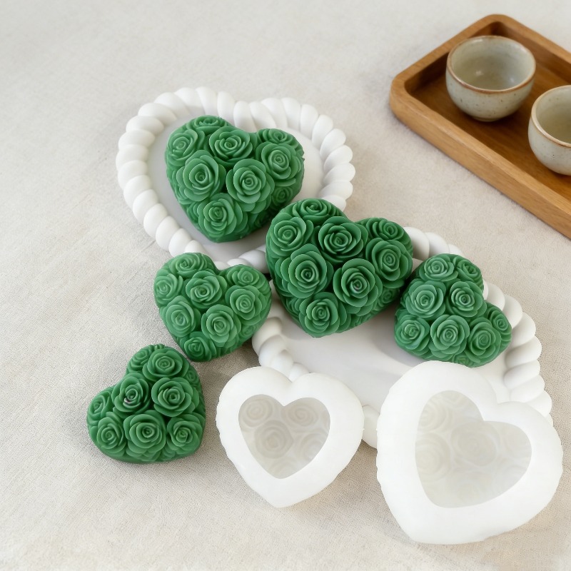DIY Love Rose Flowers Valentin - đánh giá và giá Soap Making Chemical