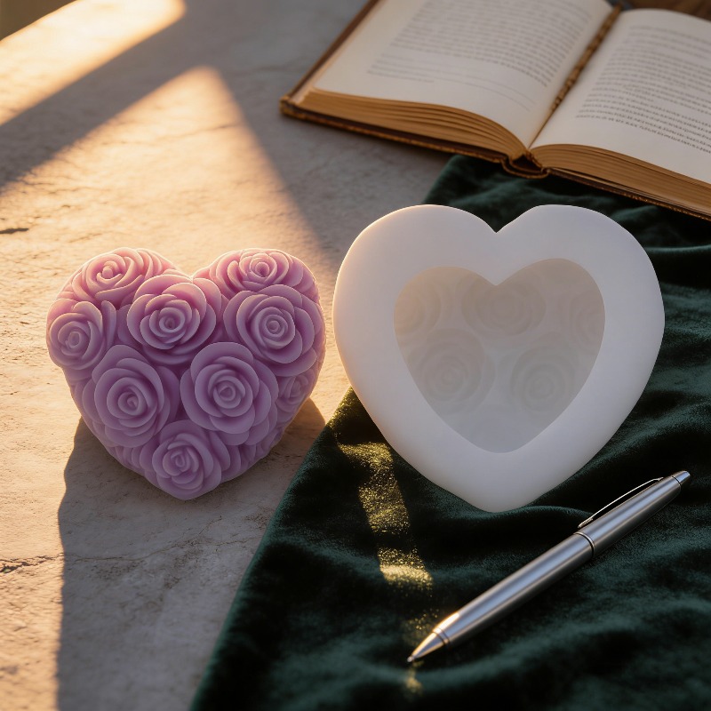 DIY Love Rose Flowers Valentin - đánh giá và giá Soap Making Chemical