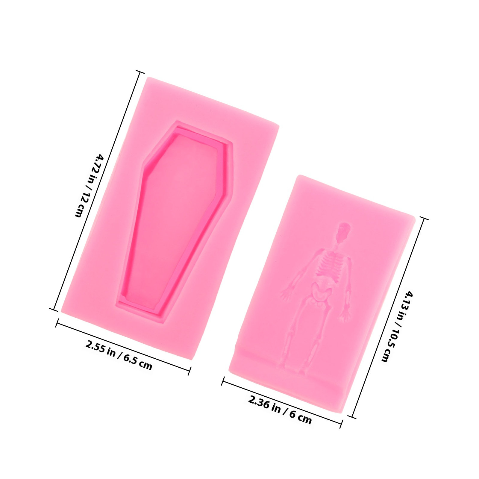 4Pcs Coffin Cross Silicone Mol - đánh giá và giá Soap Making Easy