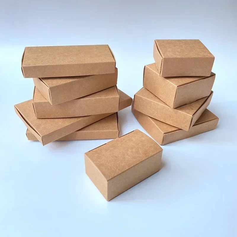Tự Nhiên Giấy Kraft Nâu Hộp 50 - đánh giá và giá Kraft Soap Label