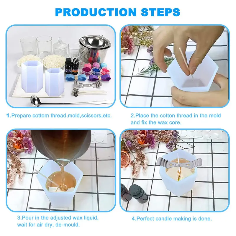 Xi Lanh Nến Silicon Khuôn Nhựa - đánh giá và giá Soap Making Chemical