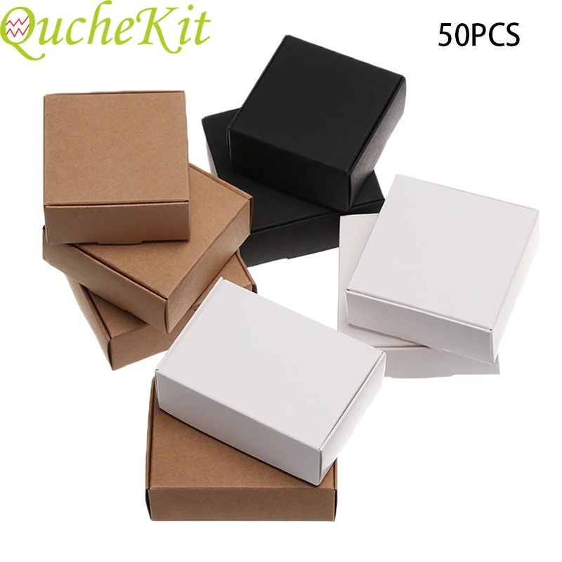 50 Cái/lốc Vuông Trắng Tay Kẹo - đánh giá và giá Kraft Soap Label