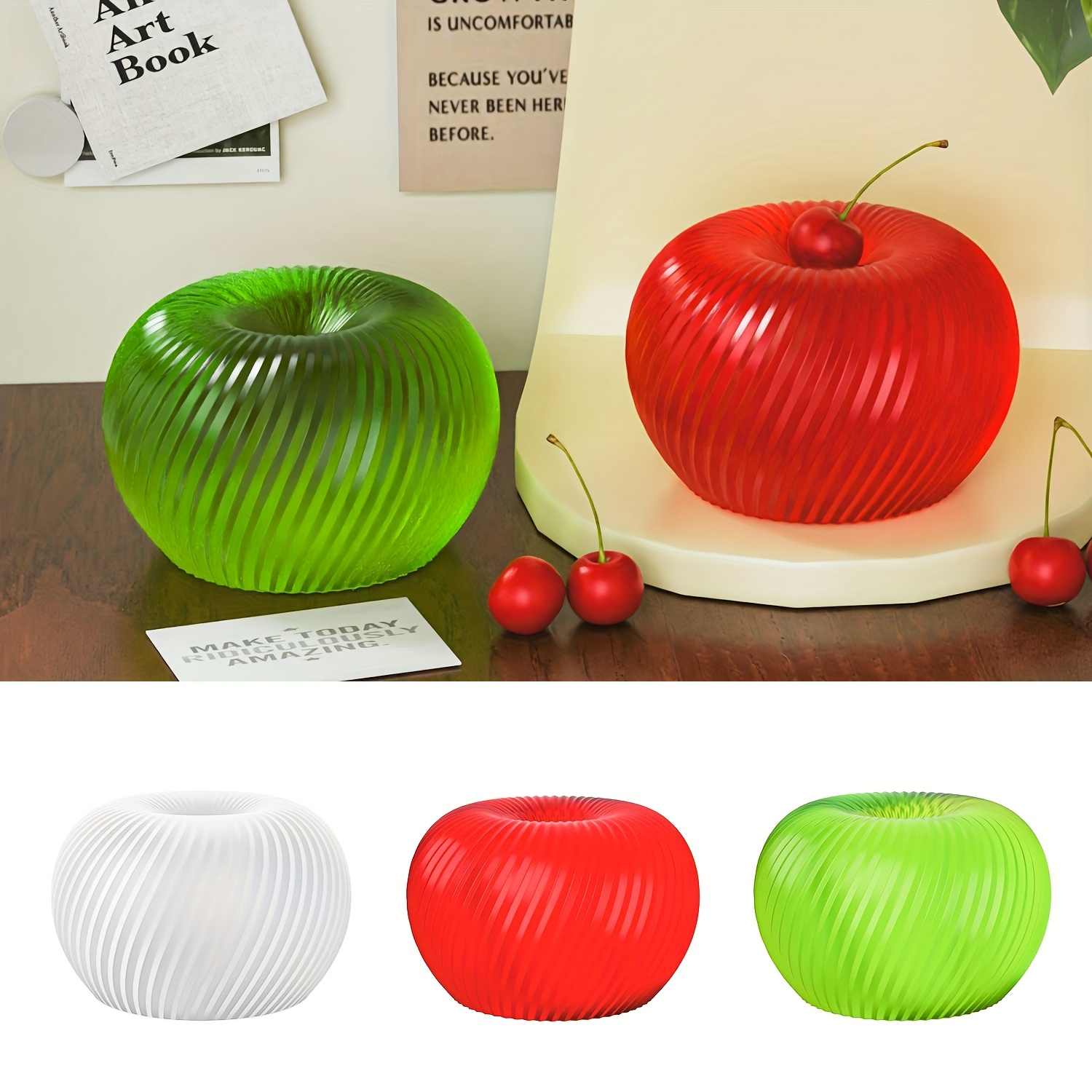 A trendy red apple silicone mo - đánh giá và giá Soap Making Formula