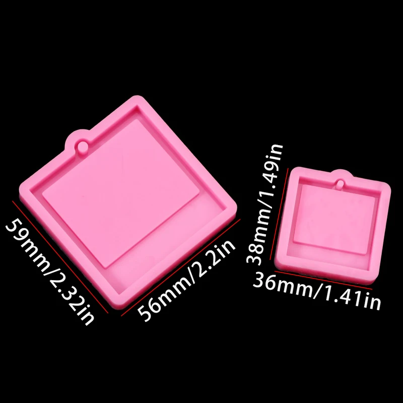 Photo Frame Epoxy Resin Keycha - đánh giá và giá Soap Making Formula
