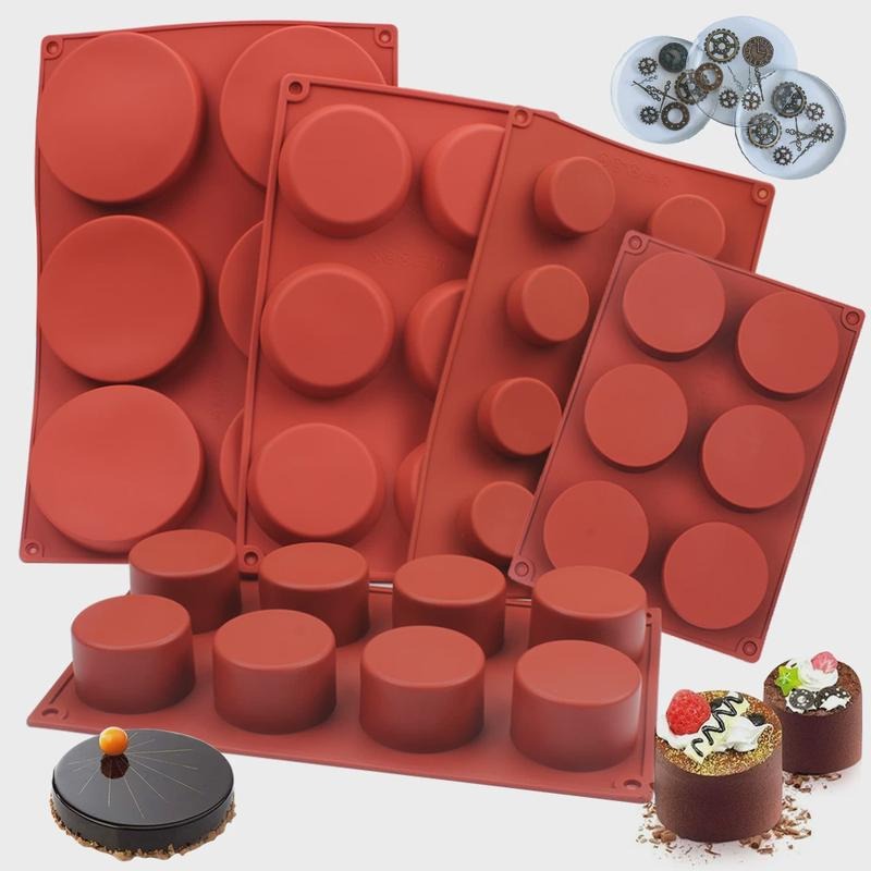 Round Silicone Soap Mold DIY H - đánh giá và giá Soap Making Easy