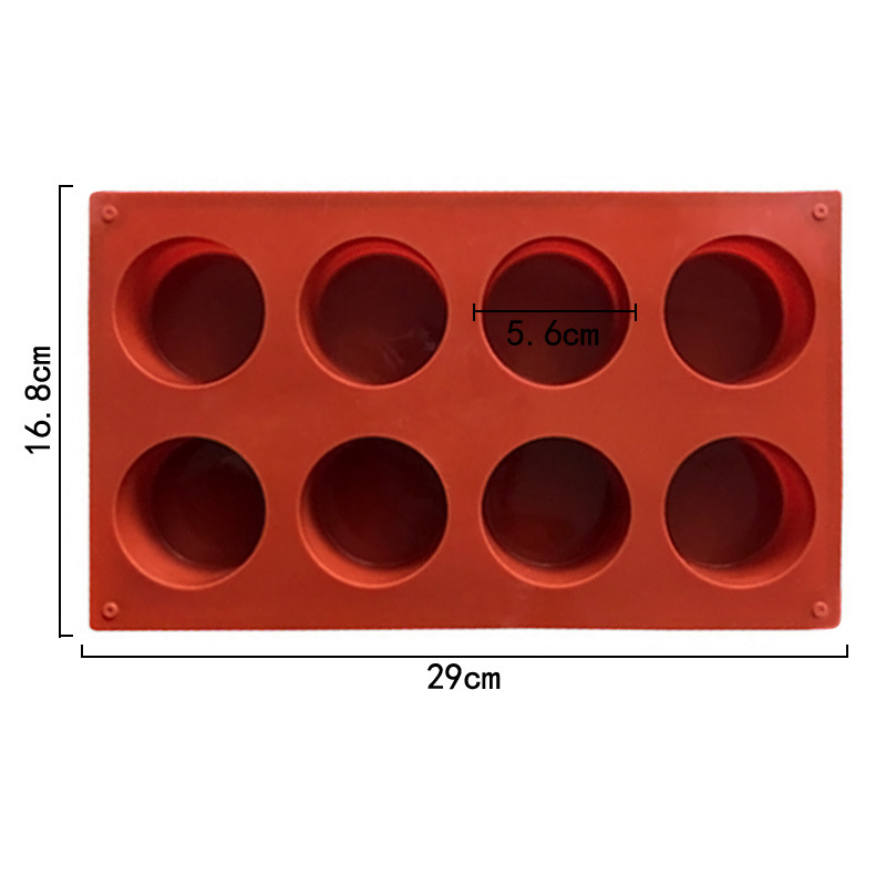 Round Silicone Soap Mold DIY H - đánh giá và giá Soap Making Easy